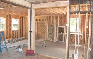 Good Company Construction in Bryan, Texas - Image of Home Additions with the framing of a room