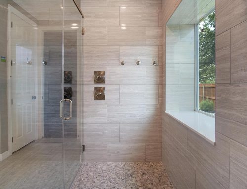 Spa Inspired Master Shower