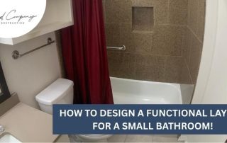 How to Design a Functional Layout for a Small Bathroom